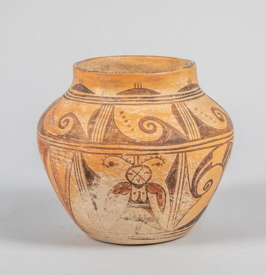 Native American Type Painted Pottery Jar, Hopi