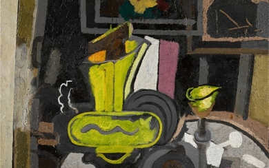 Nature morte au pot jaune, Georges Braque
