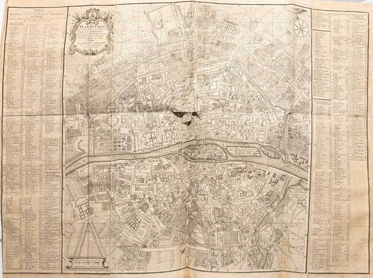 PARIS FELIBIEN et LOBINEAU. Histoire de la ville de Paris… Paris, G. Desprez & J. Desessartz, 1725. 5 vol. in-folio reliés