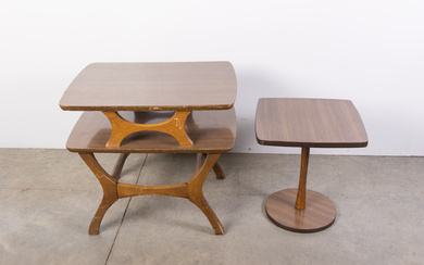 Pair of Mid Century Modern Side Tables MCM
