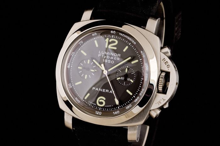 Panerai - Luminor Flyback 1950 Automatic Chronograph Limited Edition - OP 6697 - Men - 2000-2010