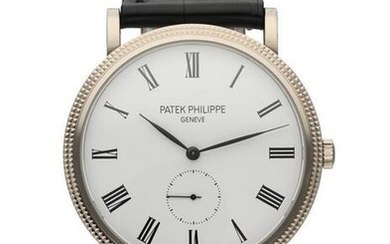Patek Philippe Calatrava 5119G White Gold Mens Watch