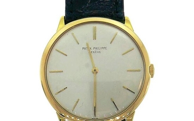 Patek Philippe Yellow Gold Manual Wind Wristwatch