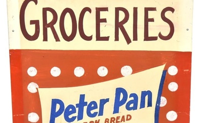 Peter Pan Bread Sign