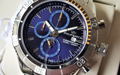 Philip Watch - Chronograph 1/10th - Sapphire - Swiss Champion - Men - New