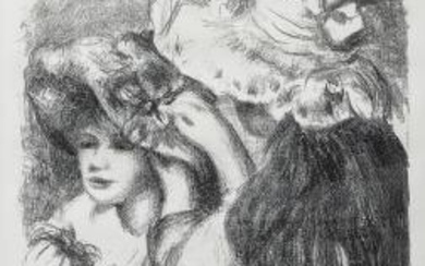 Pierre-Auguste Renoir (French, 1841-1919) Le chapeau épinglé, 1re planche