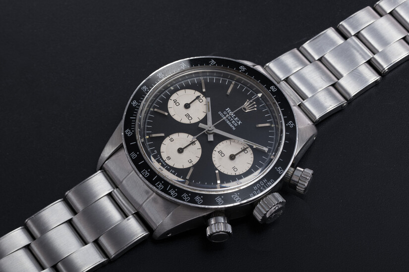 ROLEX, A STEEL OYSTER COSMOGRAPH DAYTONA WITH "SIGMA DIAL", REF. 6263