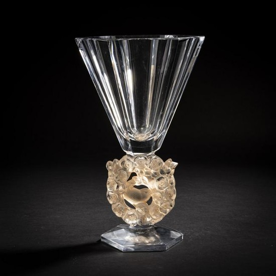 René Lalique, 'Mésanges' vase, 1931
