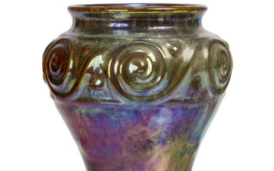 Richard Joyce (1873-1931), a Pilkington Lancastrian Lustre vase c.1915, faint...
