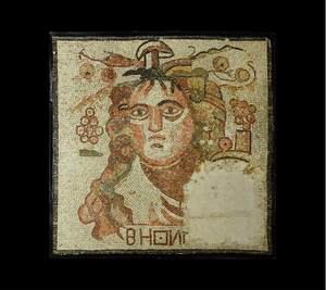 Roman Bacchus Mosaic Panel
