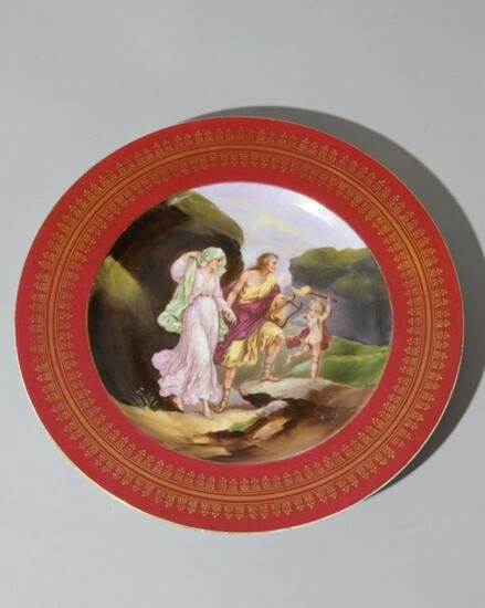 Royal Vienna Style Plate