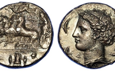 SICILIA - SIRACUSA. Decadracma (Euainetos), 400 a.C.