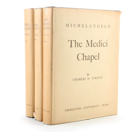 Second Edition "Michelangelo" Biography by Charles de Tolnay, Mid-20th Century