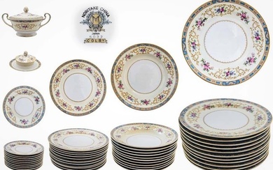 Set of 49 Pieces Colby Noritake Dinner Set