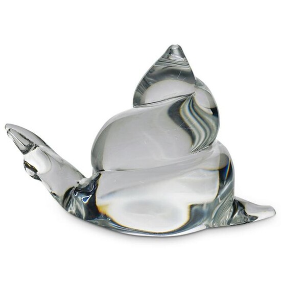 Snail Art Glass Sculpture
