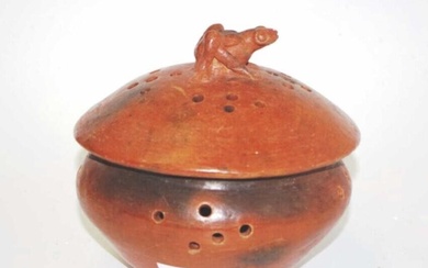 South East Asian earthenware potpourie