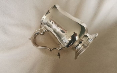 Tankard (1) - .925 silver - Peter and William Bateman - England - Early 19th century