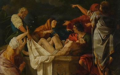 (-), The entombment of Christ, after Bartolomeo Schedoni,...