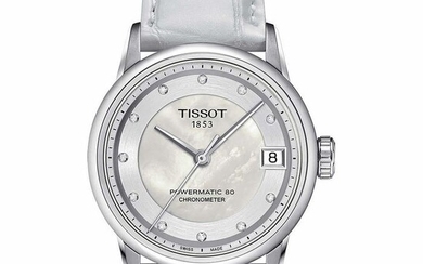 Tissot - Powermatic 80 Automatic Diamonds Watch COSC Certified - T0862081611600 - Women - Brand NEW