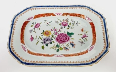 Tray, 25.5x17cm - Porcelain - China - Qianlong (1736-1795)