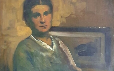 Umberto Veruda (1868–1904), attribuito a - Ritratto di donna