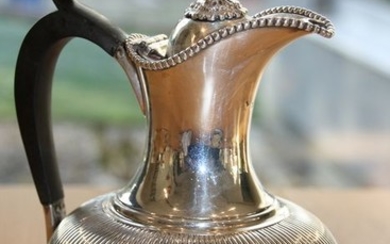 Victorian silver jug - .925 silver - Richard Martin & Ebenezer Hall, London - England - 1879