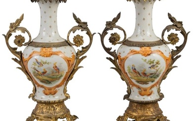 Vikki Carr | Pair of Rococo Style Vases