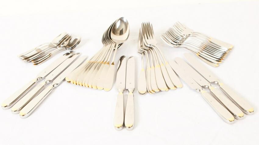 Vintage WMf 50-Piece Designer Cutlery Set