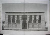 Vue Perspective de la Façade du Portique du Grand Temple