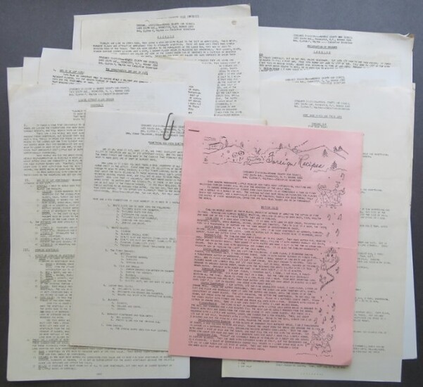 WWII Homefront War Council Consumer Bulletin Collection