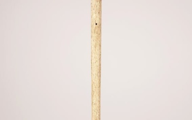 Whaler Made Whalebone and Antique Whale Ivory Walking Stick, 19th Century