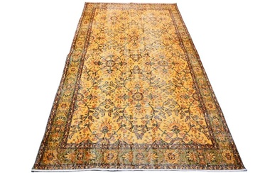Yellow vintage √ Certificate √ Clean as new - Rug - 214 cm - 118 cm