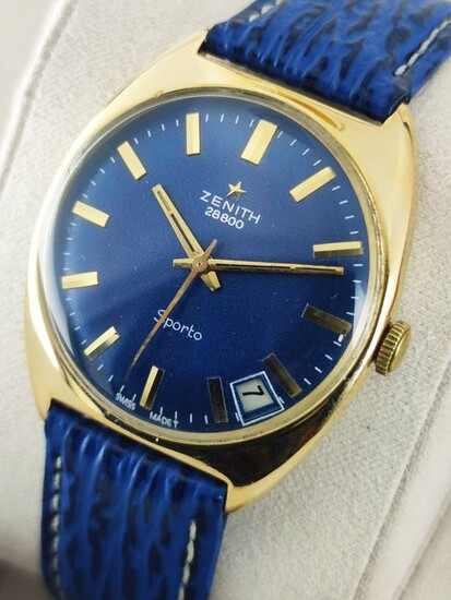 Zenith - Sporto 28800 Winding Blue - 2562 C - Men - 1960-1969