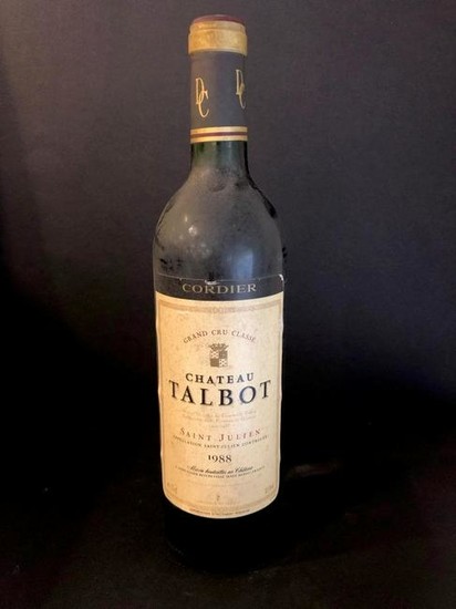 1 Bouteille - Château Talbot Saint Julien - 1988
