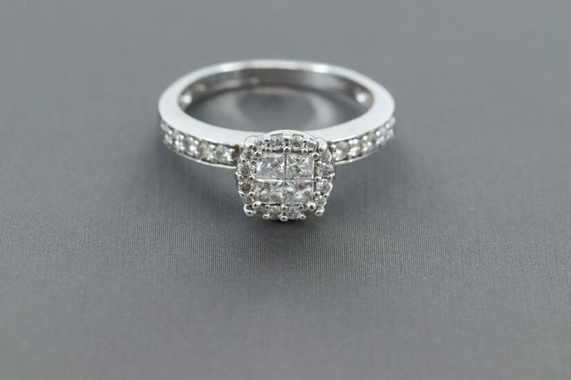 10k Diamond ring