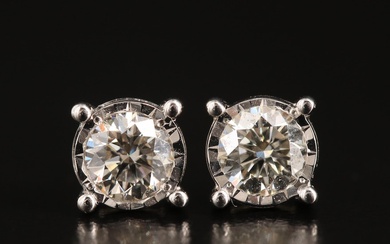 14K 0.64 CTW Lab Grown Diamond Stud Earrings
