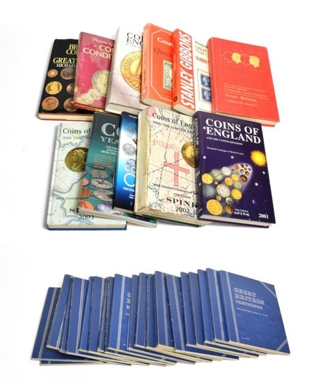 15 x Numismatic Reference Books, Catalogues etc, 3 x Stanley...