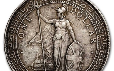 1898-B Great Britain Silver Trade Dollar XF