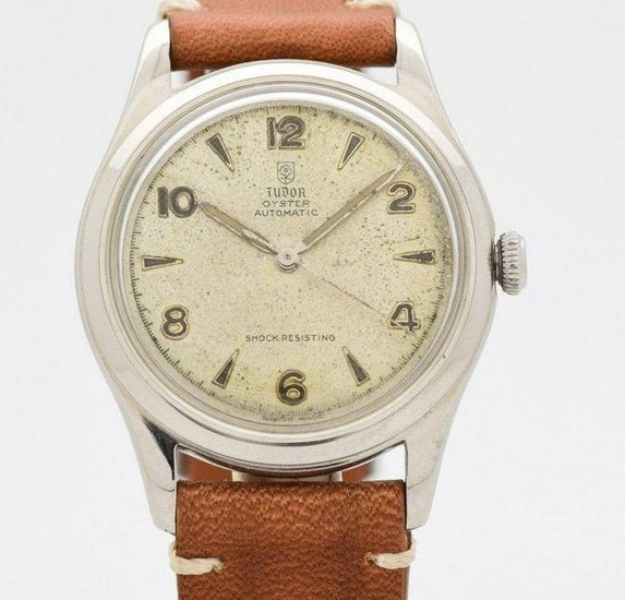 1950's Men's Vintage TUDOR By ROLEX Oyster Stainless