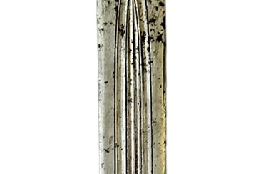 19th century Ottoman Silver Niello Dagger