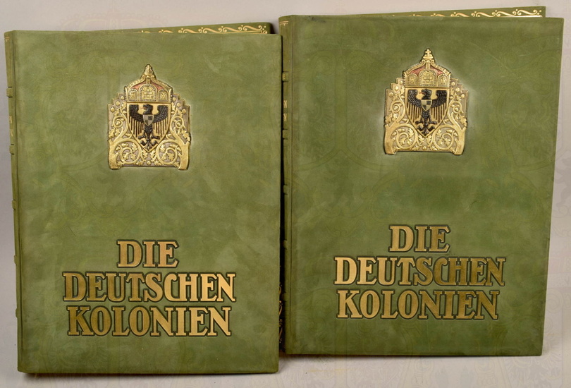 2 volumes German colonies editions de luxe