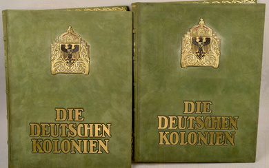 2 volumes German colonies editions de luxe