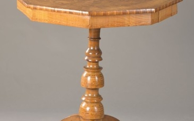 small coffee table, Italy, around 1870, Walnut...