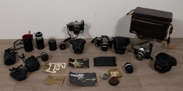 3 SLR Cameras and Accessories