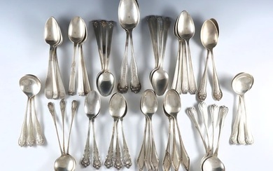 51 American Sterling Spoons