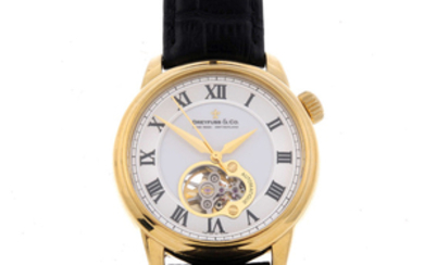 DREYFUSS & CO - a gentleman's gold plated Seafarer wrist watch. View more details