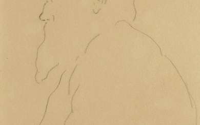 FERDINAND HODLER (1853-1918), Bildnis eines Mannes mit Bart