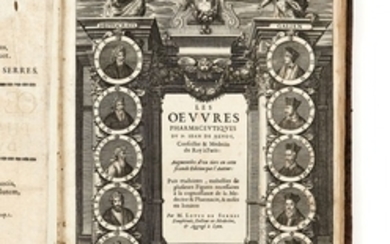 Jean de RENOU 1568-1620 ? Les OEuvres pharmaceutiques
