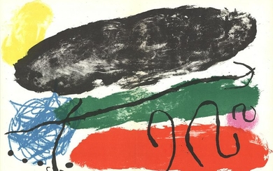 Joan Miro: Les formes No.119-XVI-XVII