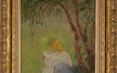 Marthe Orant French, 1874-1953 LHeur du Biberon